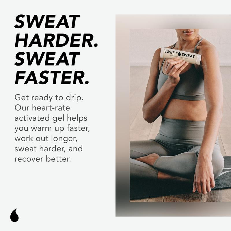 Sweet Sweat Workout Enhancer Roll-On Gel Stick - Elevate Your Fitness Journey and Maximize Results with Every Workout